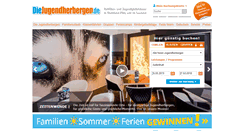 Desktop Screenshot of diejugendherbergen.de